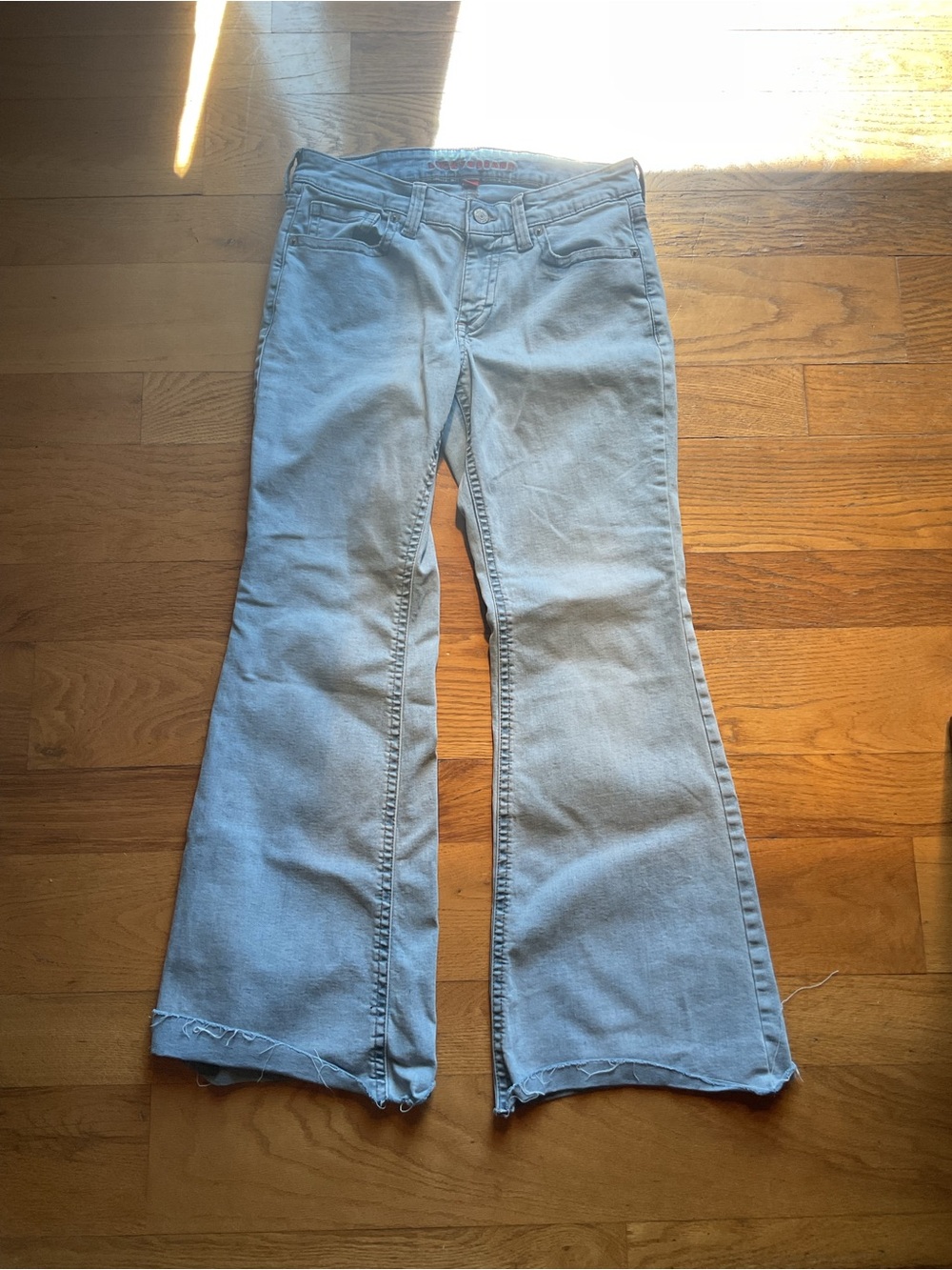 Lucky Brand Pale Blue Flare Jeans